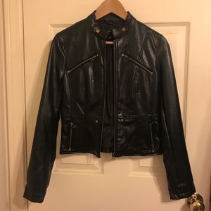 Leather jacket
